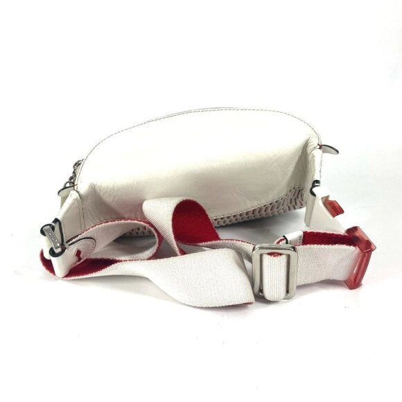 Christian Louboutin Mary Jane logo Mesh Bag Belt Bag Cross Shoulder Bag body bag - Picture 7 of 14